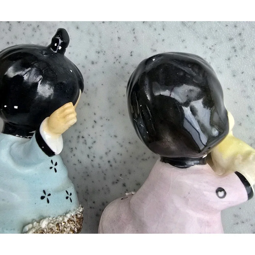 Enesco Japan Oriental‎  Salt & Pepper Shakers Vintage